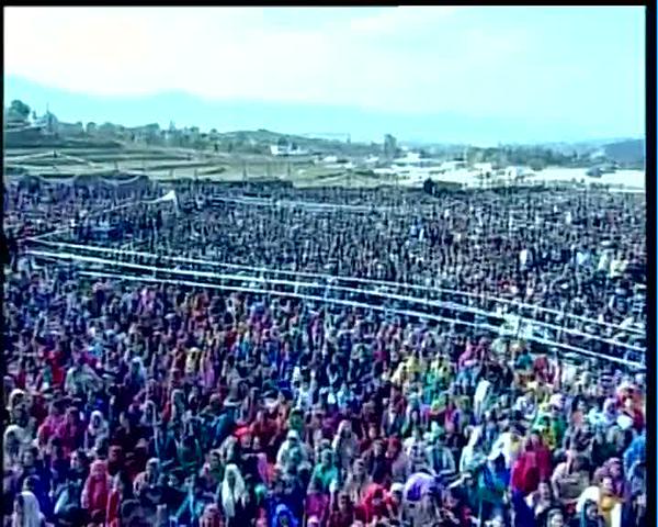 Hon'ble Prime Minister, Shri Narendra Modi addressing a public meeting in Udhampur (Jammu & Kashmir) on November 28, 2014