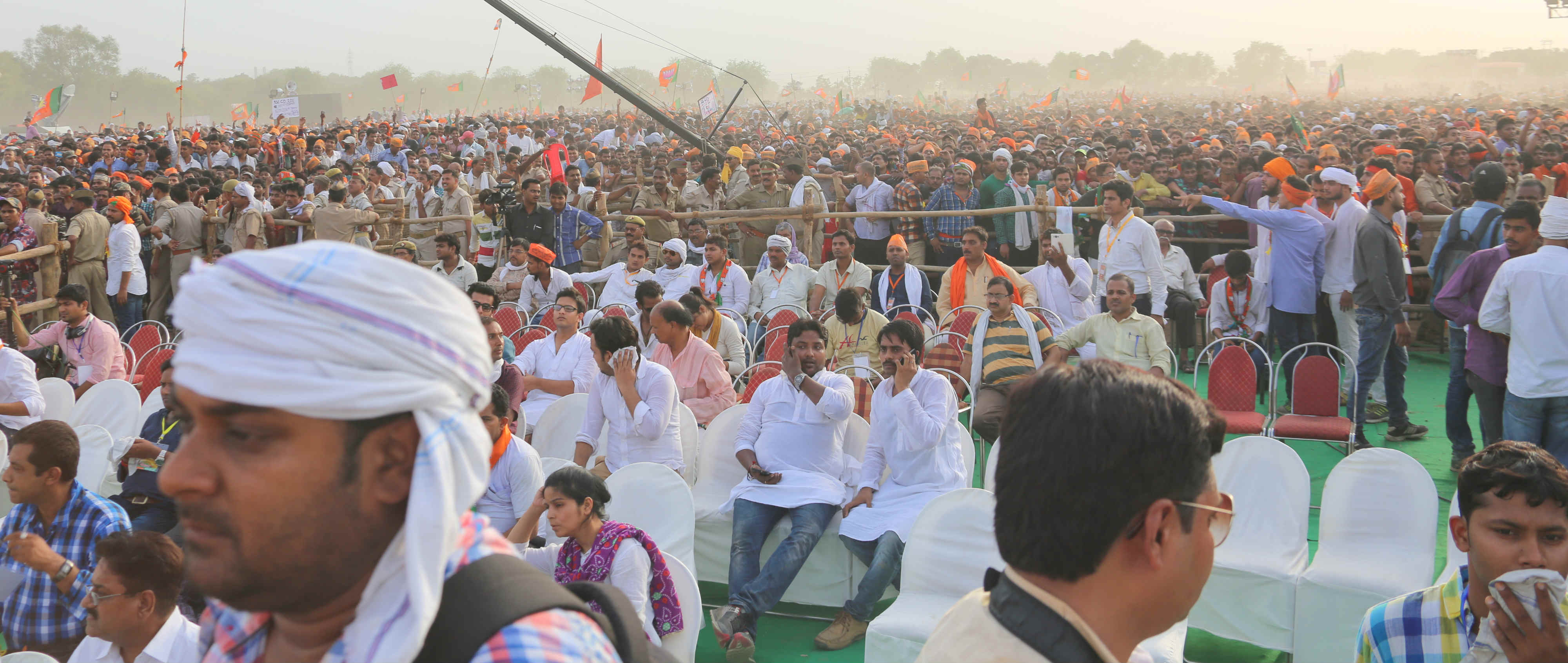 “Parivartan Rally” at Parade Ground at Allahabad (Uttar Pradesh) on June 13, 2016