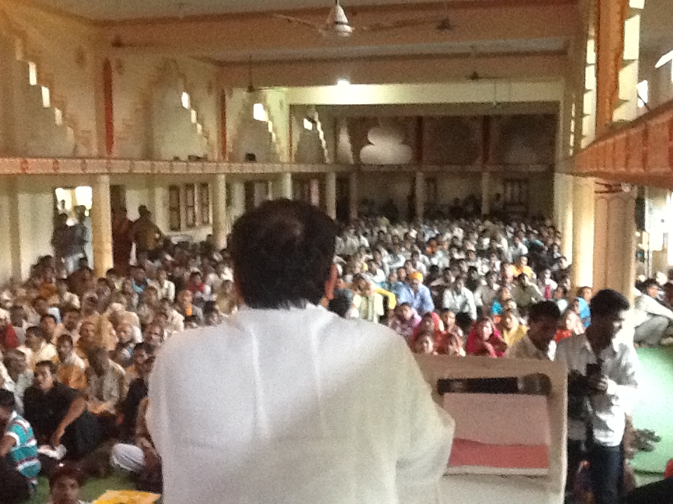 BJP National General Secretary, Shri J.P. Nadda addressing Vidhan Sabha Karyakarta Sammelan at Khairagarh (Chhattisgarh) on October 16, 2013