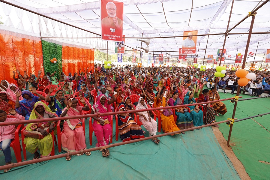 Photographs : BJP National President, Shri Amit Shah addressing a public meeting in Umaria (Madhya Pradesh)