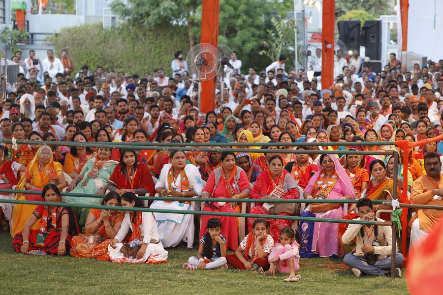 Photographs : BJP National President, Shri Amit Shah addressing Shakti Kendra Sammelan of Bikaner division in Bikaner (Rajasthan)