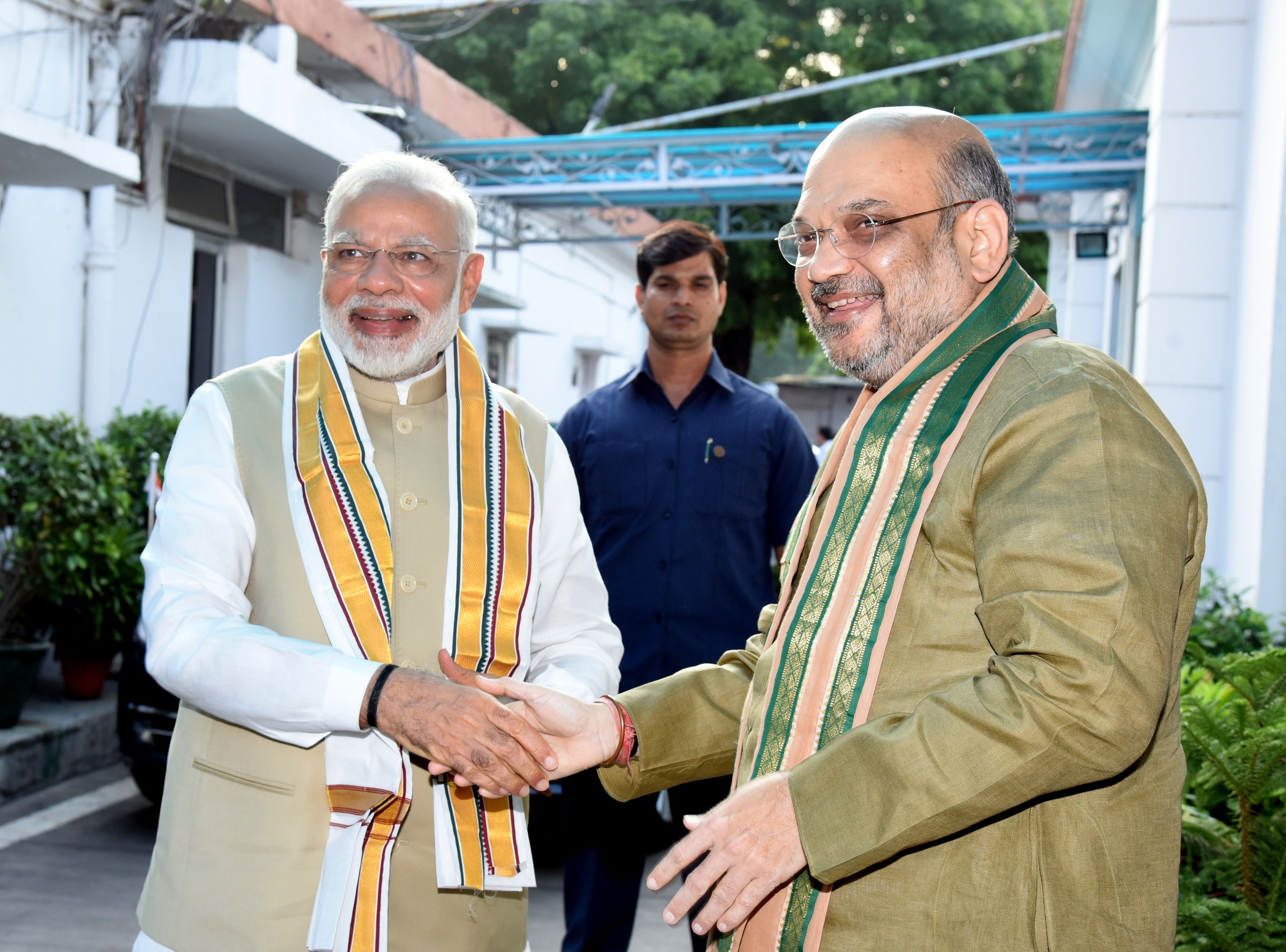 Photographs : BJP Parliamentary Board Meeting at 11, Ashok Road