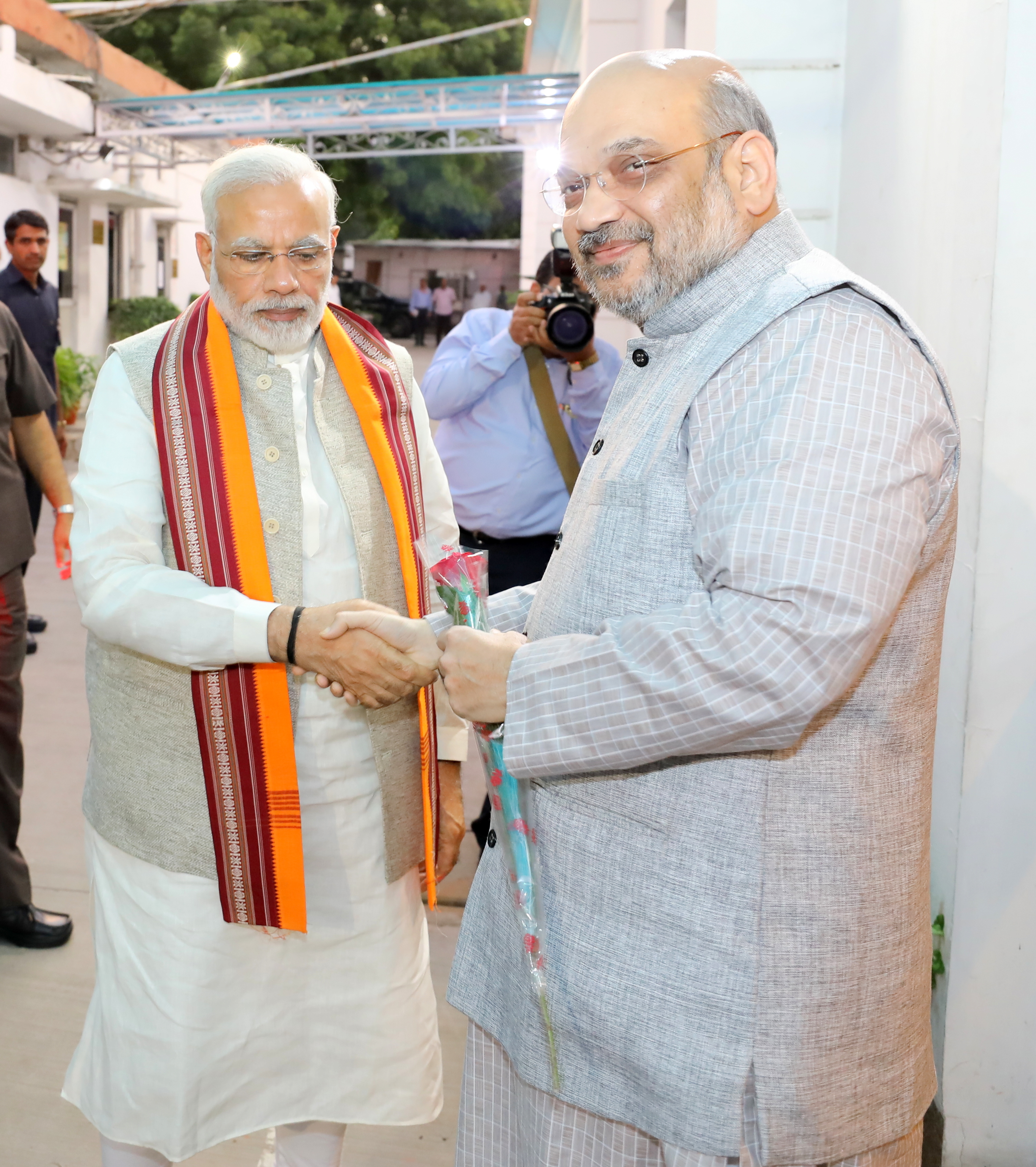 BJP Parliamentary Board Meeting at 11, Ashok Road, New Delhi