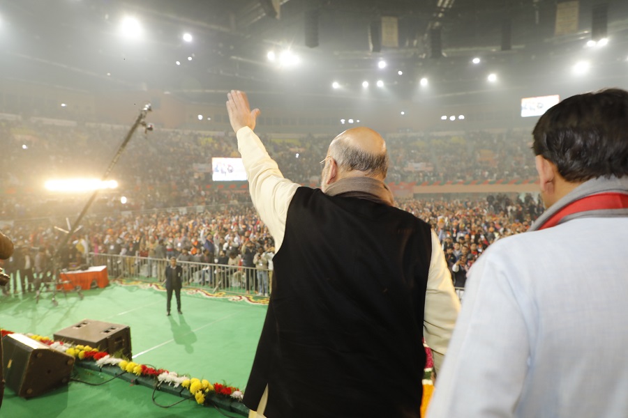 Salient points of speech : BJP National President, Shri Amit Shah addressing Delhi State Level Booth Sammelan in Indira Gandhi Indoor Stadium, New Delhi 