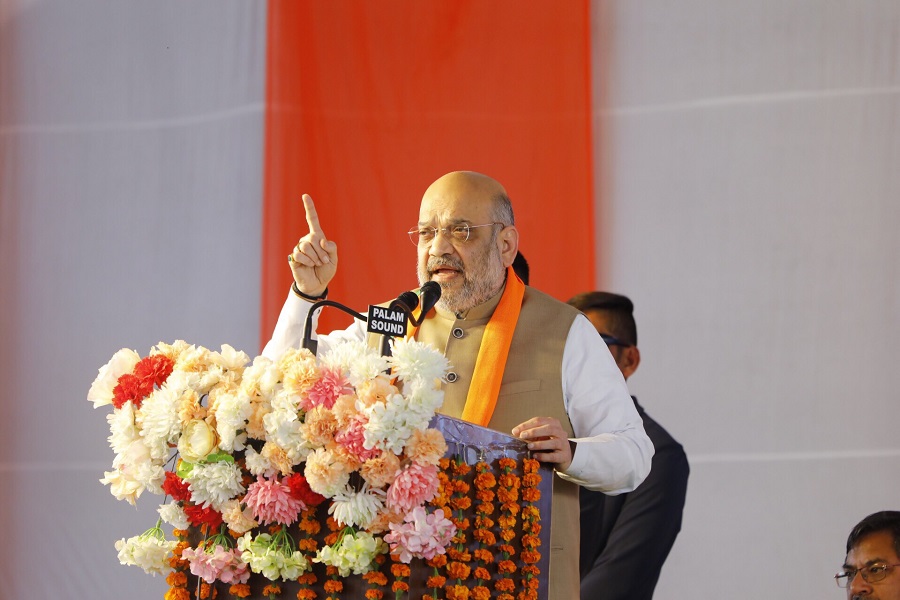 BJP National President, Shri Amit Shah addressing Shakti Kendra Sammelan at Jaipur(Rajasthan)