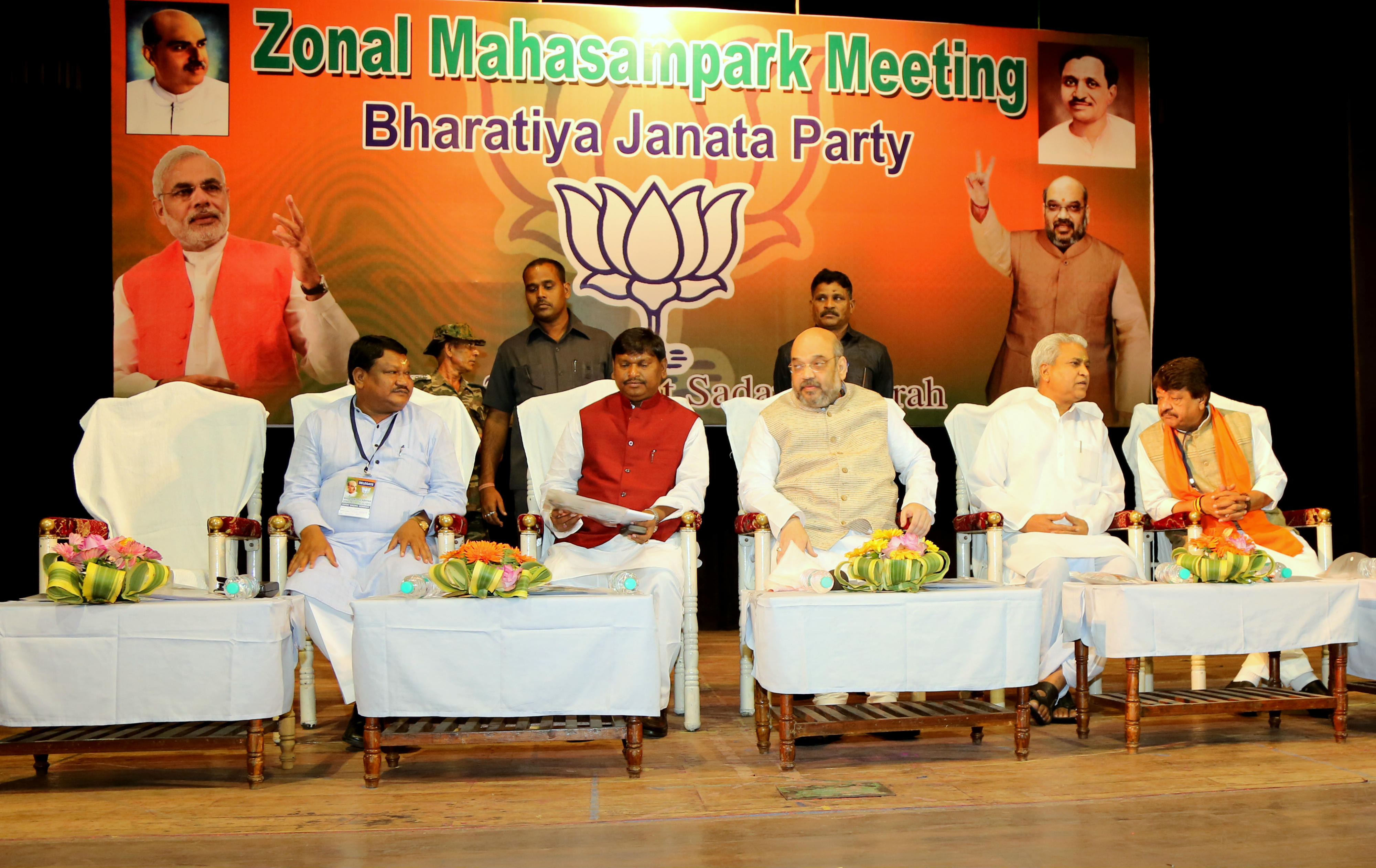 Shri Amit Shah addressing MahaSampark Abhiyaan Meeting of Eastern States at Kolkata on July 07, July 2015