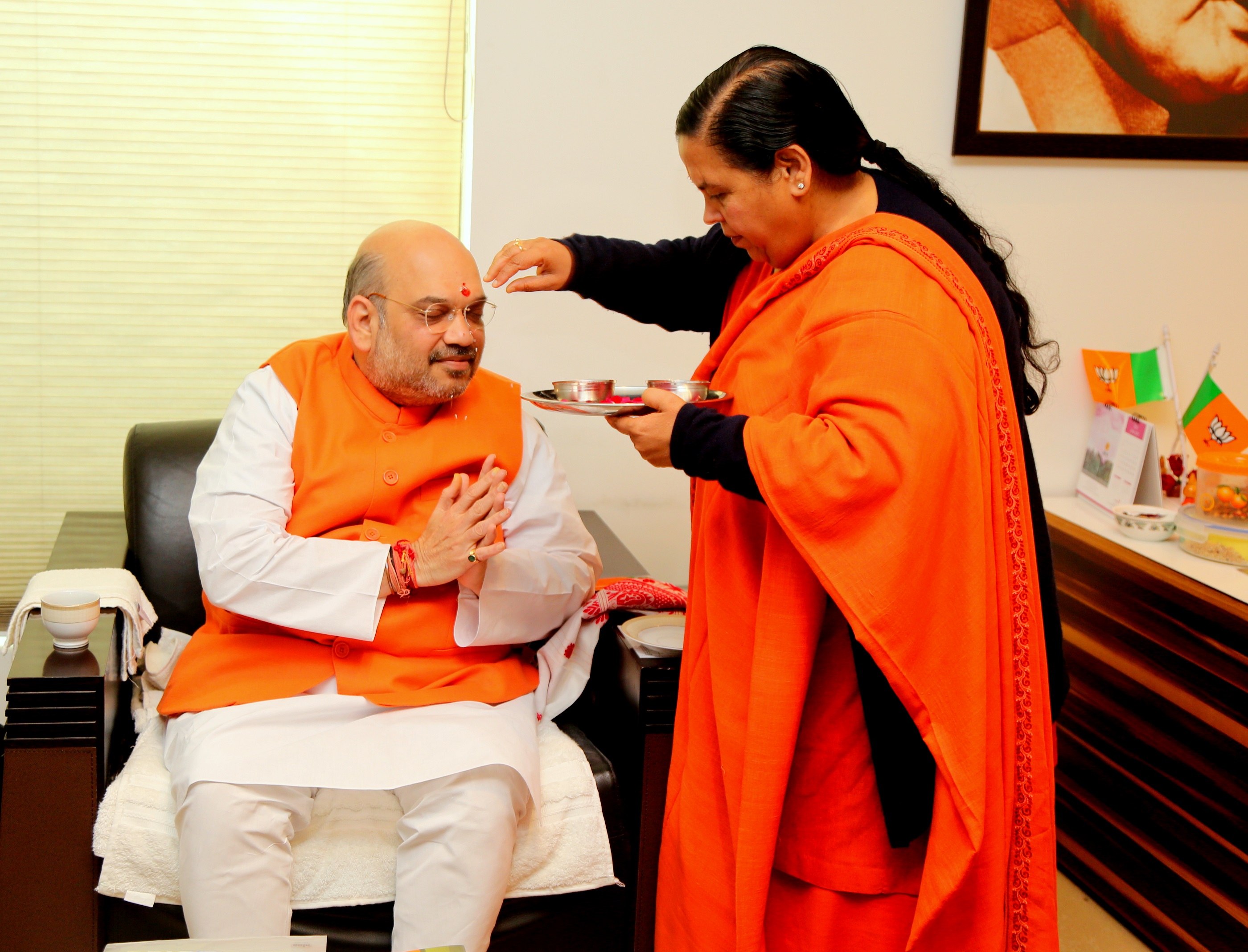 Shri Amit Shah re-elected as BJP National President on January 24, 2016