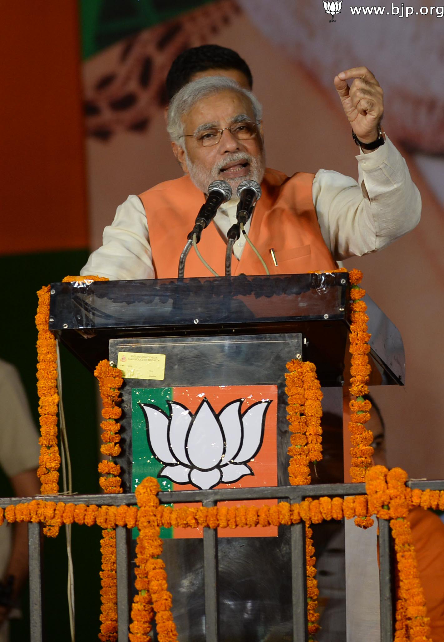 Shri Narendra Modi addressing "Bharat Vijay Rally" at DDA Ground, Shastri Park, Seelampur, Delhi on March 26, 2014 