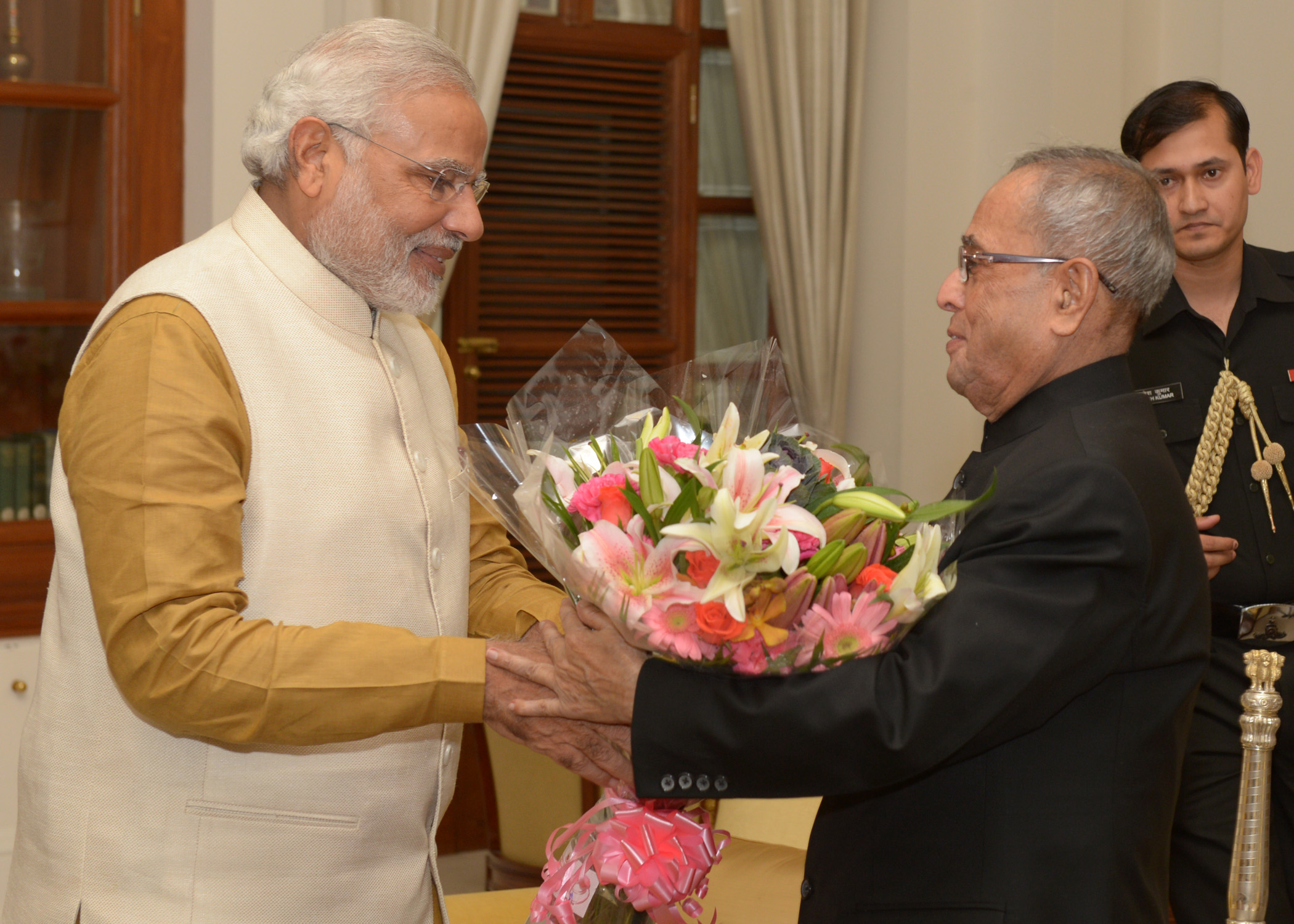 Shri Narendra Modi, Leader of the BJP Parliamentary Party on May 20, 2014