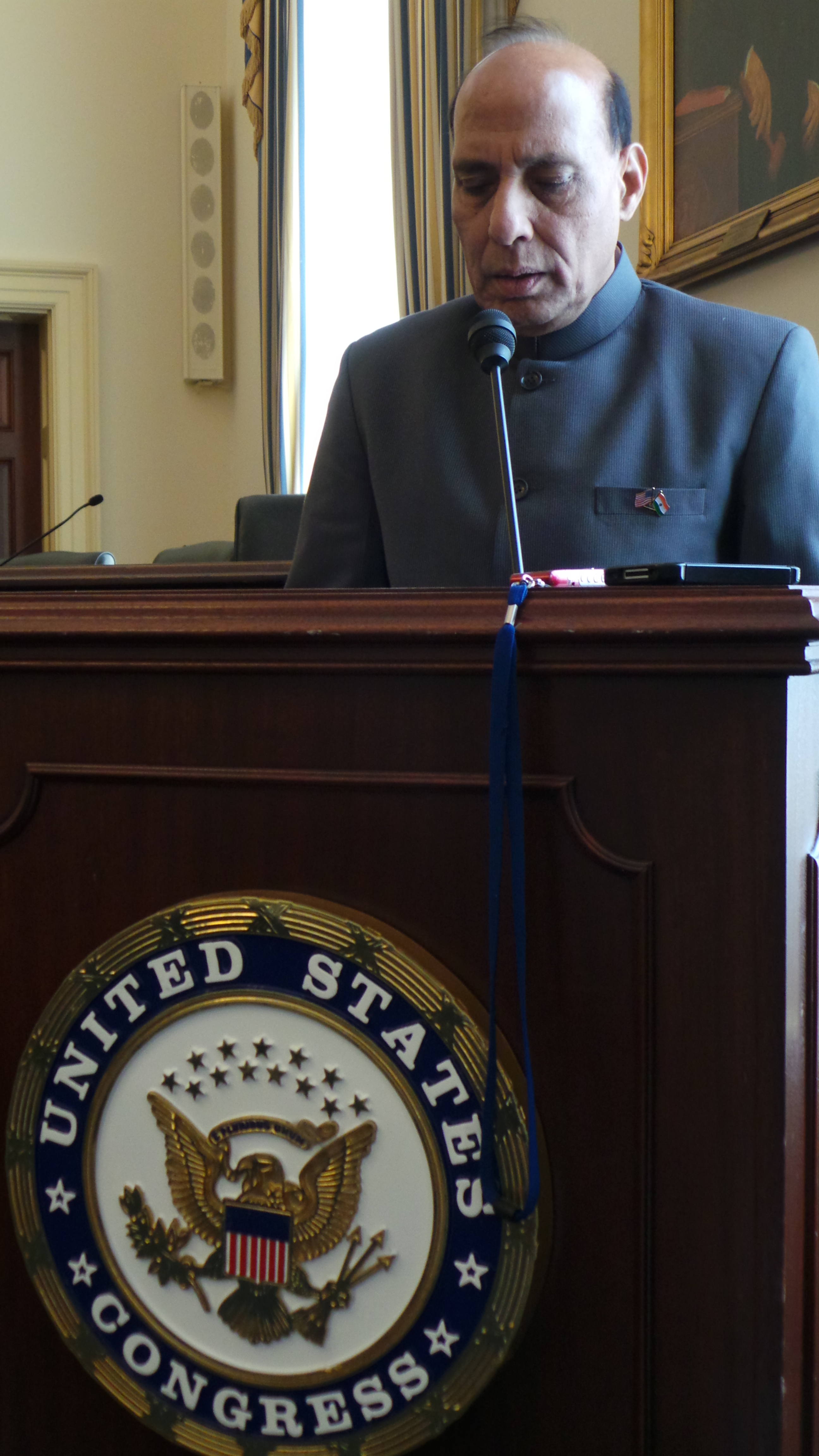 BJP President, Shri Rajnath Singh on Afghanistan at Rayburn Building in US Congress on July 24, 2013